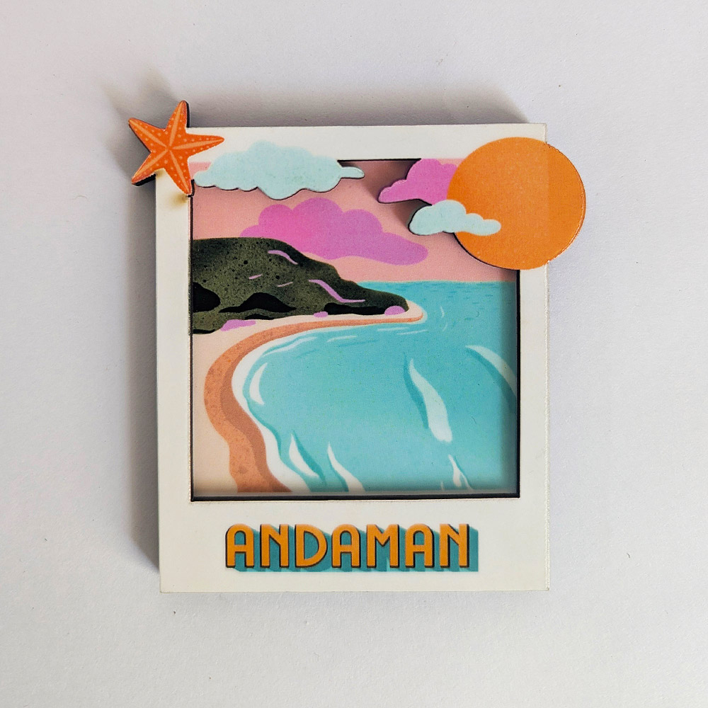 Andaman Sunsets Fridge Magnet. Andaman Souvenirs