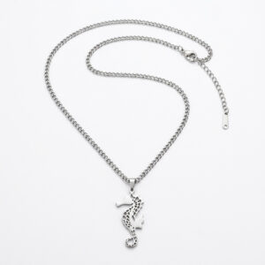 Seahorse Neckpiece Unisex Anti-Tarnish