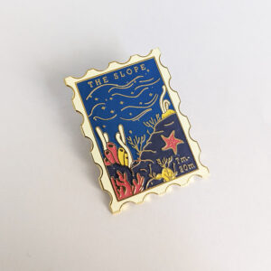 Reef Magic / The Slope Metal Enamel Pin