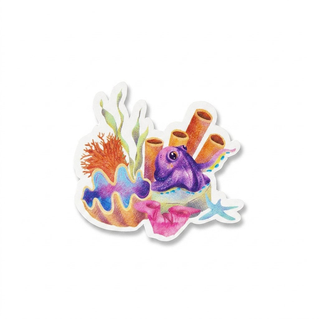 Ocean Drifter Stickers - Set of 6 - Image 3